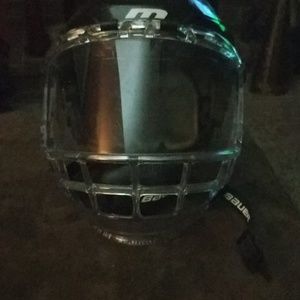 Bauer hockey helmet